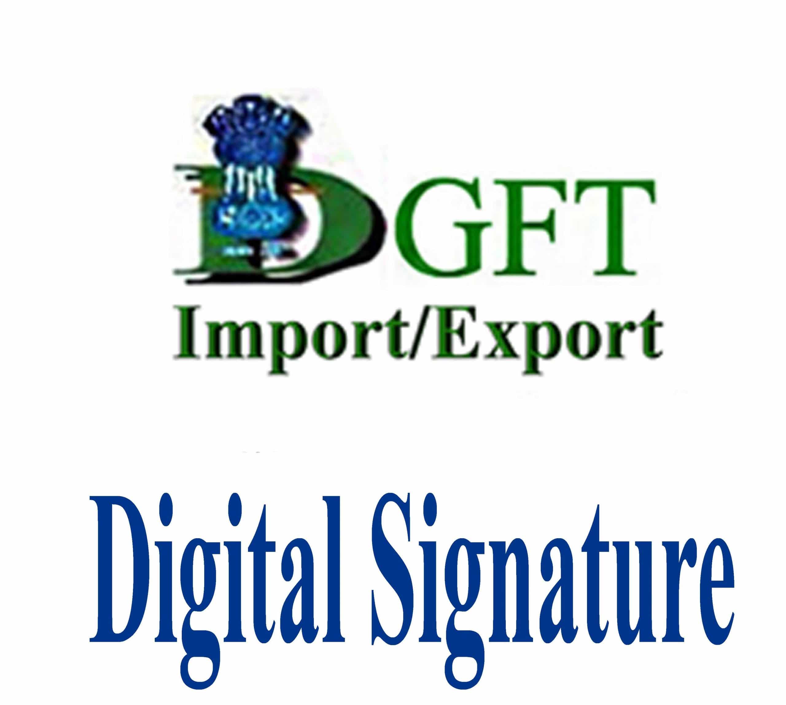 Cost Of Dgft Dsc at Hawkin blog