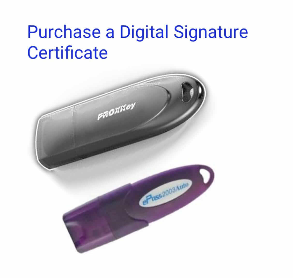 Where can I purchase a Digital Signature Certificate?