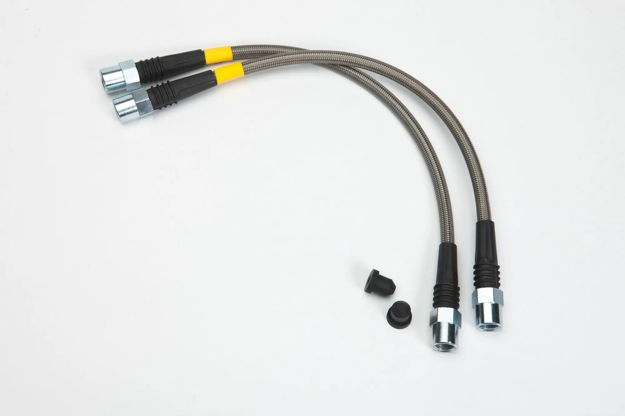 DOT Approved Braided SS Brake Lines B5 S4 Front (OEM Calipers