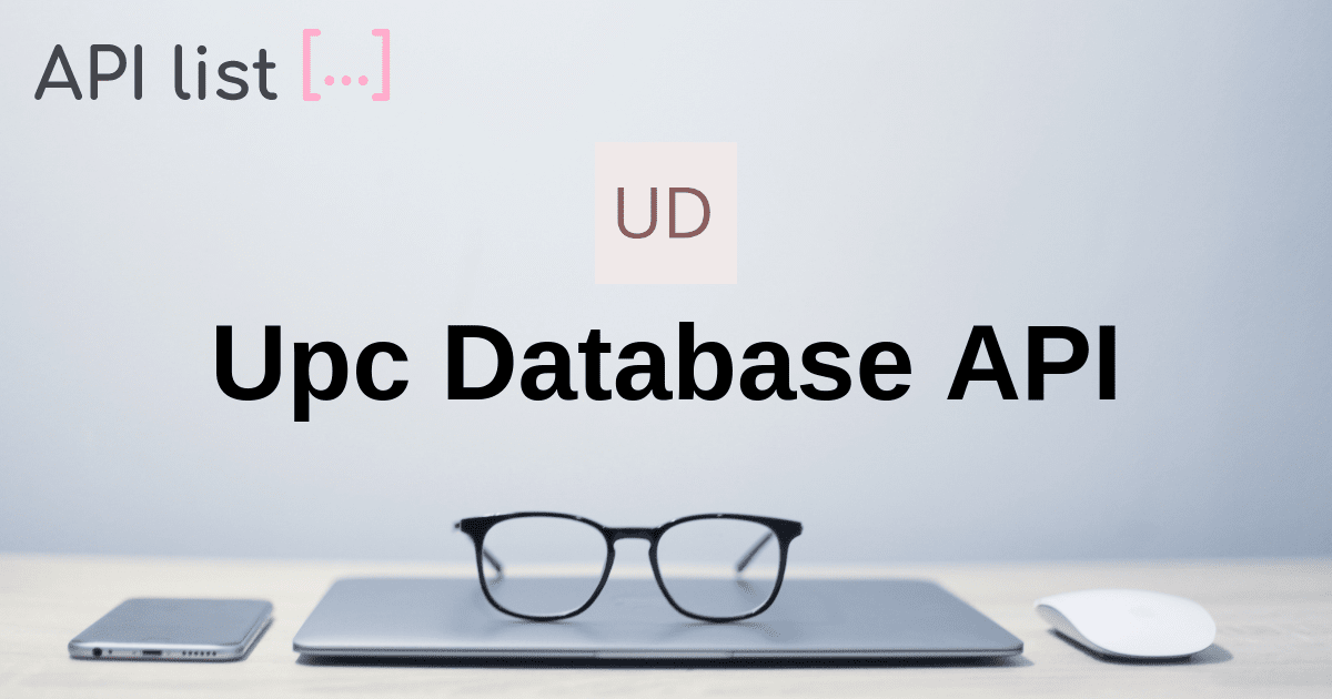 Upc database API APIList.fun
