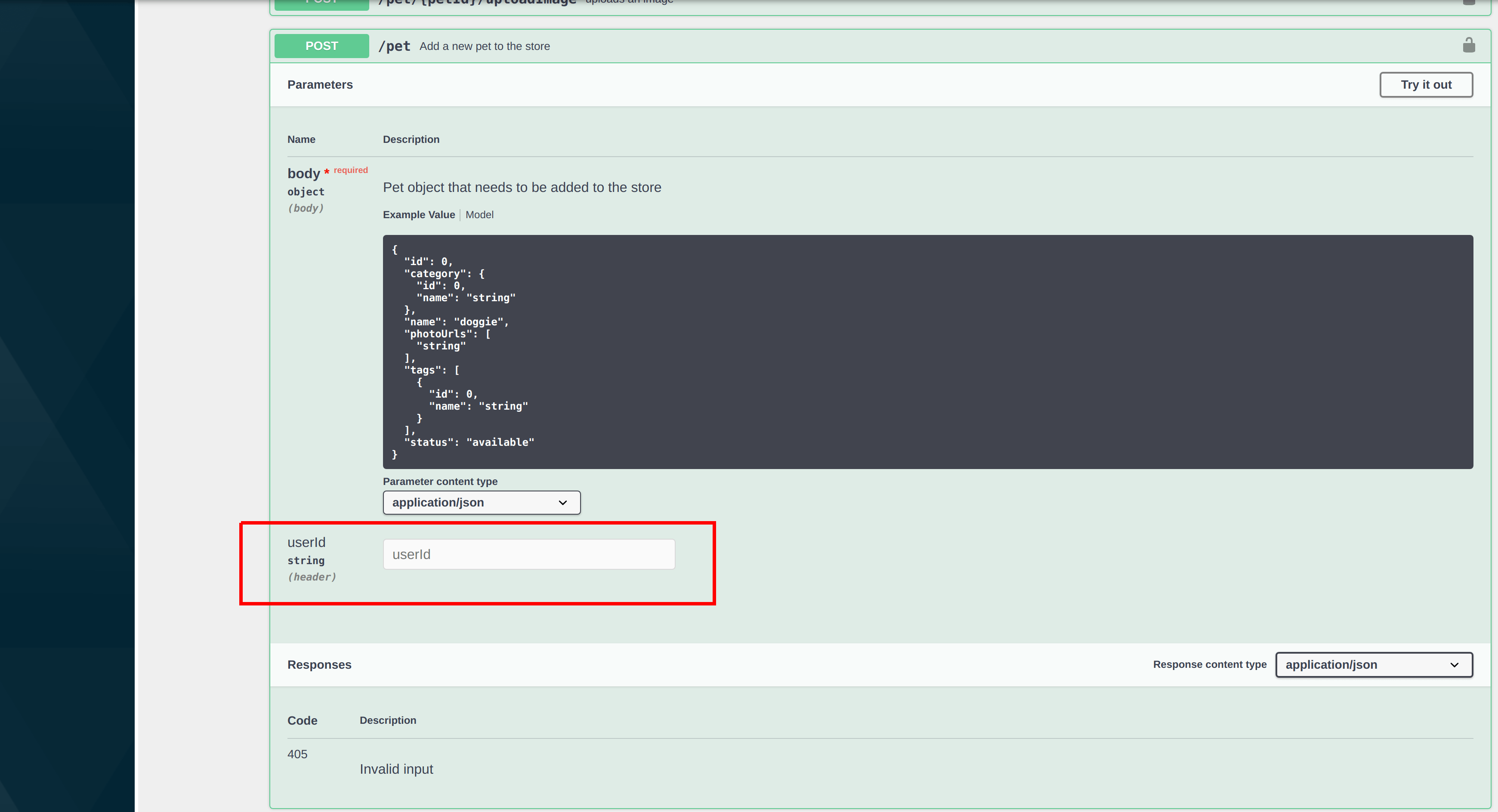 Add Additional Headers to Test a REST API WSO2 API Manager