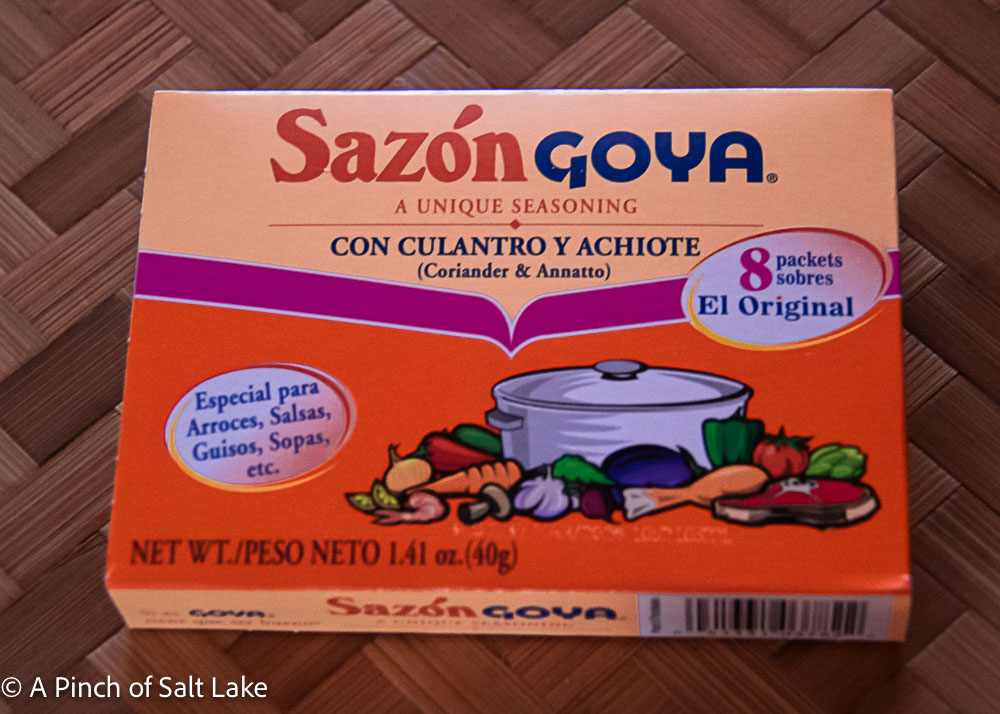 Peruvian Sazon Rice A Pinch of Salt Lake