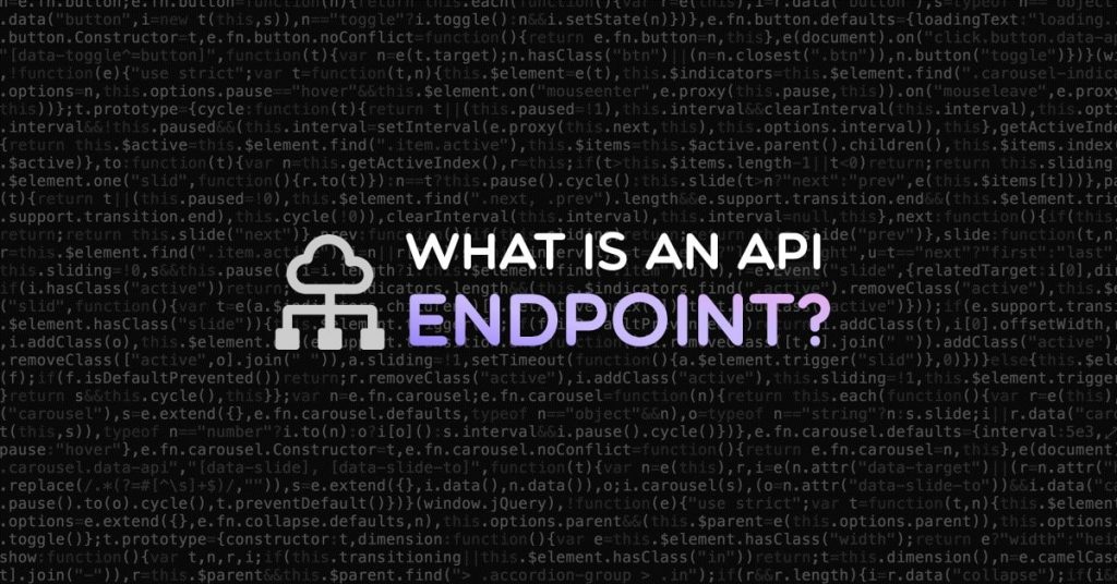 What is an API Endpoint? API Endpoint Meaning & Example Apipheny