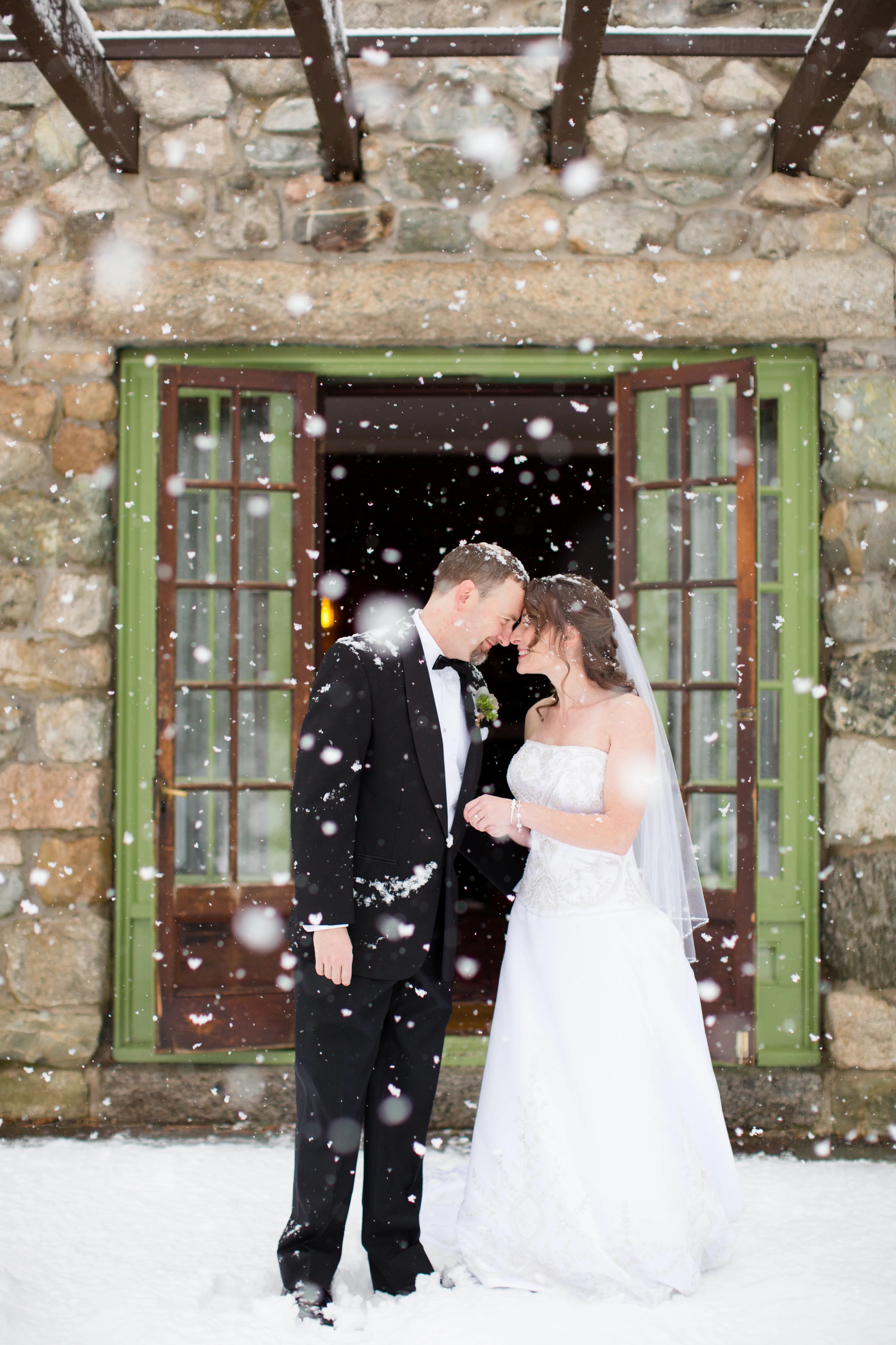 A Classic Winter Wedding at Willowdale Estate in Topsfield