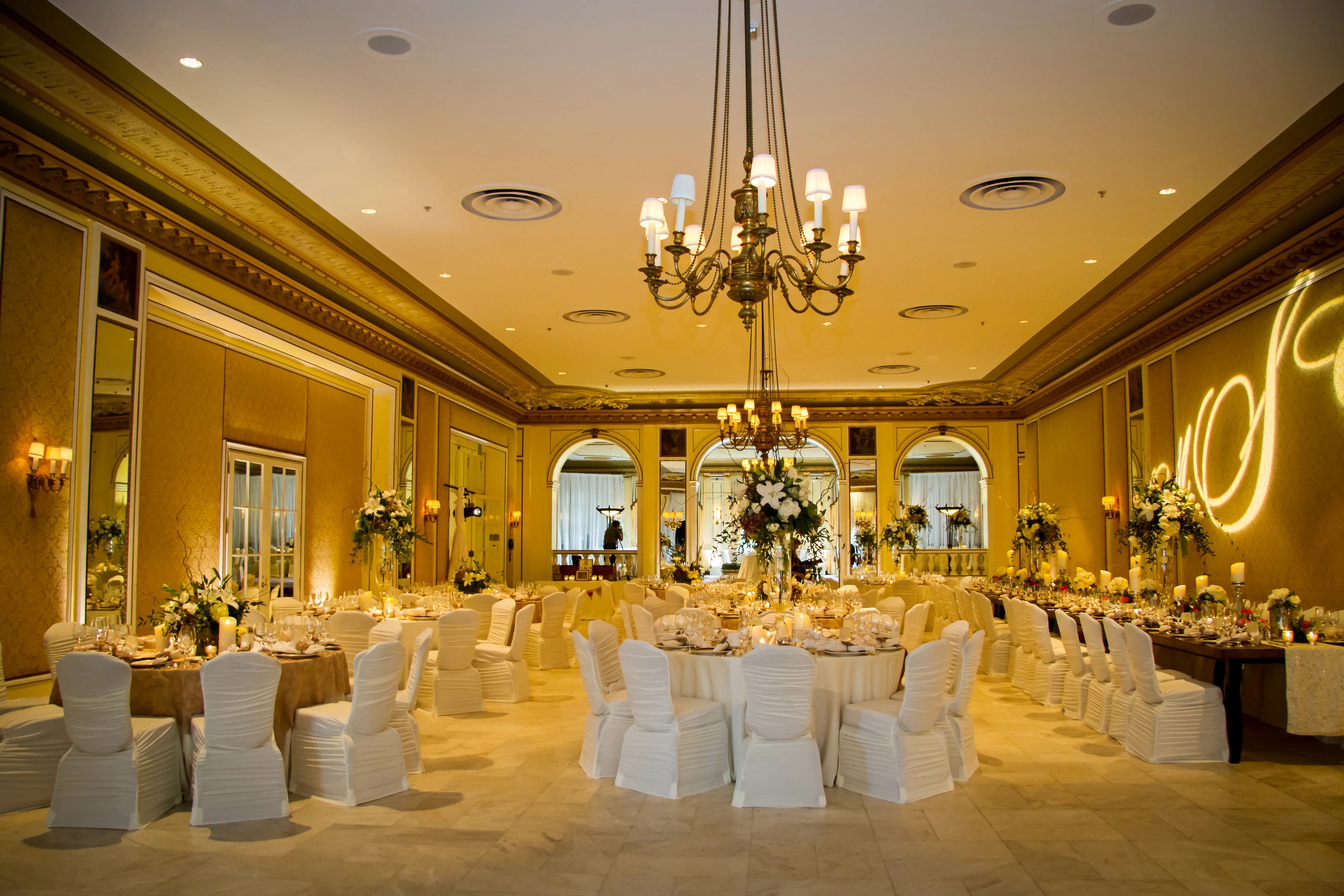 A Gold Reception at The Broadmoor