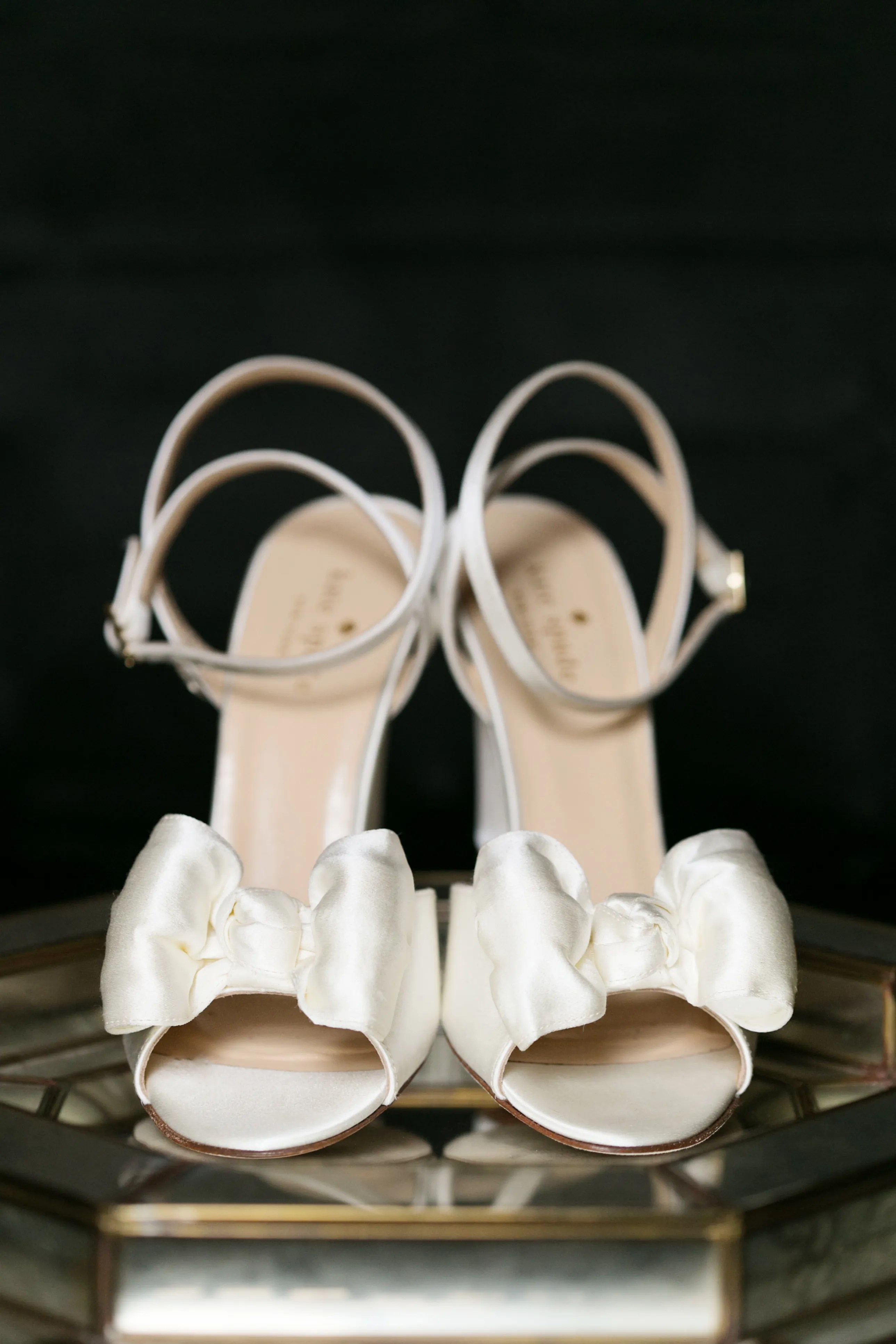 Kate Spade White Bow Wedding Shoes