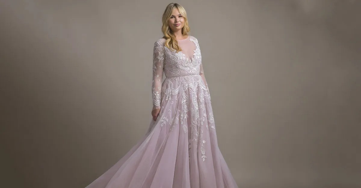 21 SwoonWorthy Pastel Wedding Dresses