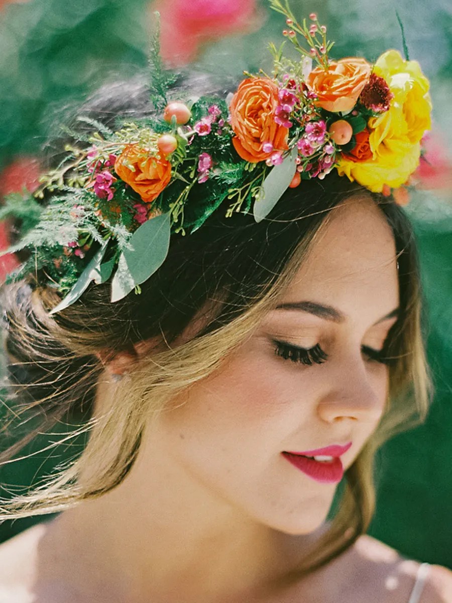 22 Bridal Flower Crowns Perfect for Your Wedding