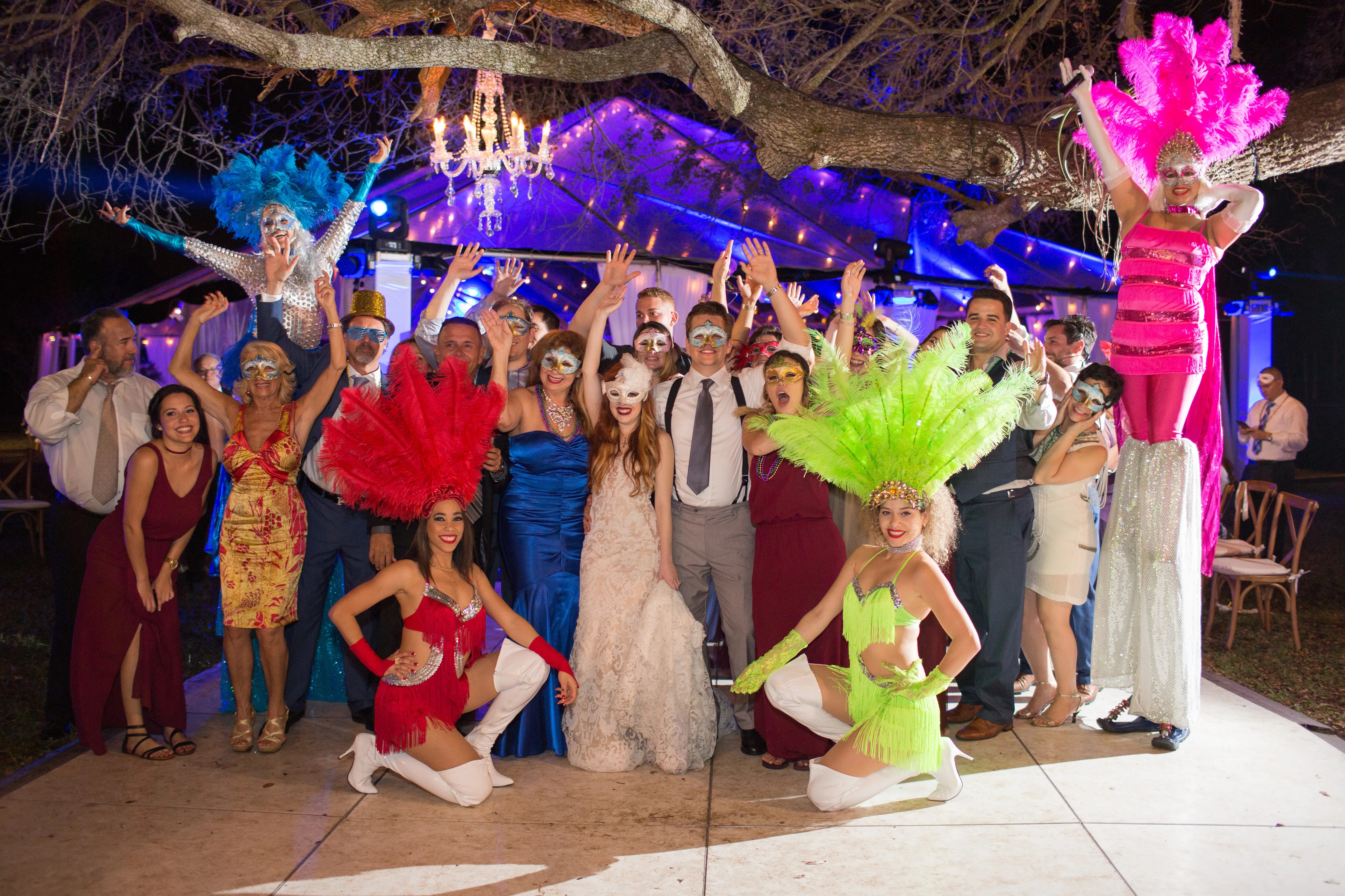 Traditional Hora Loca Dancers