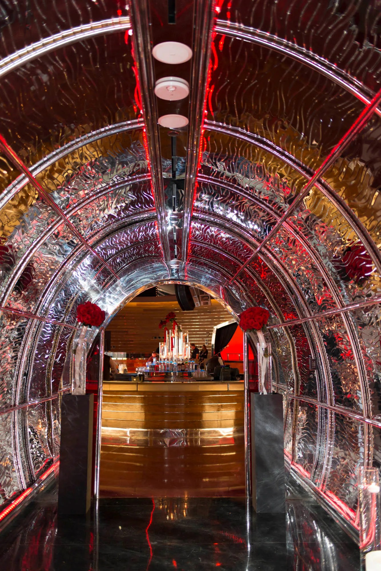 Crimson Outdoor Space