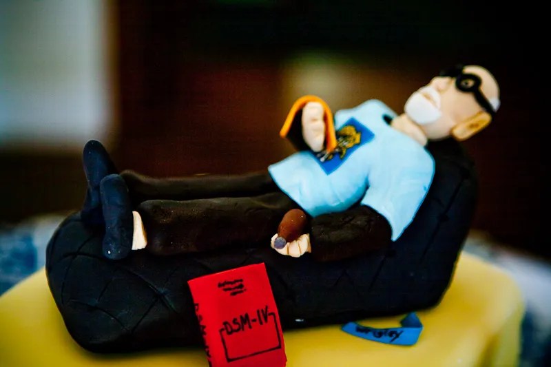 PsychologyInspired Groom's Cake