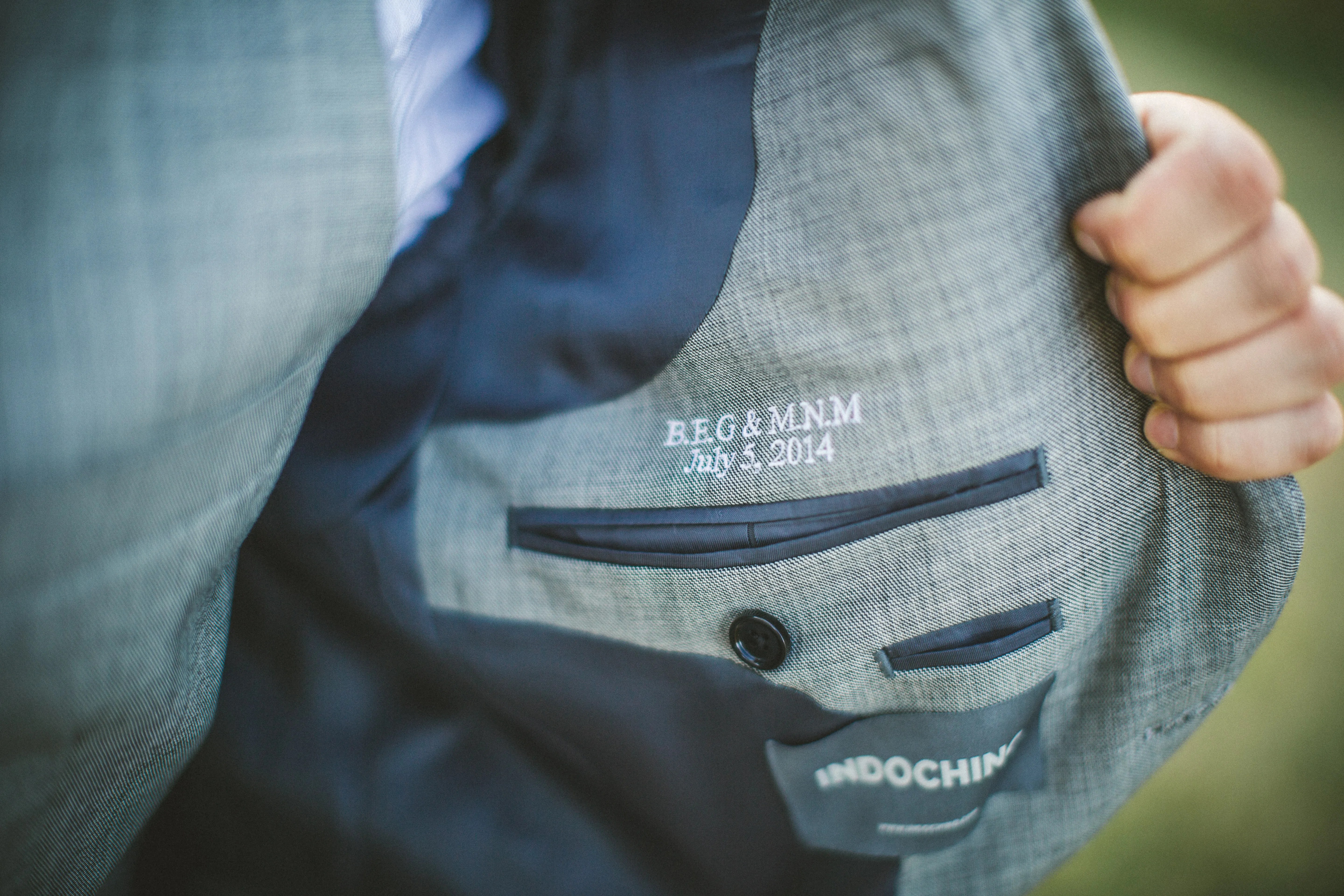 Personalized Groom's Suit
