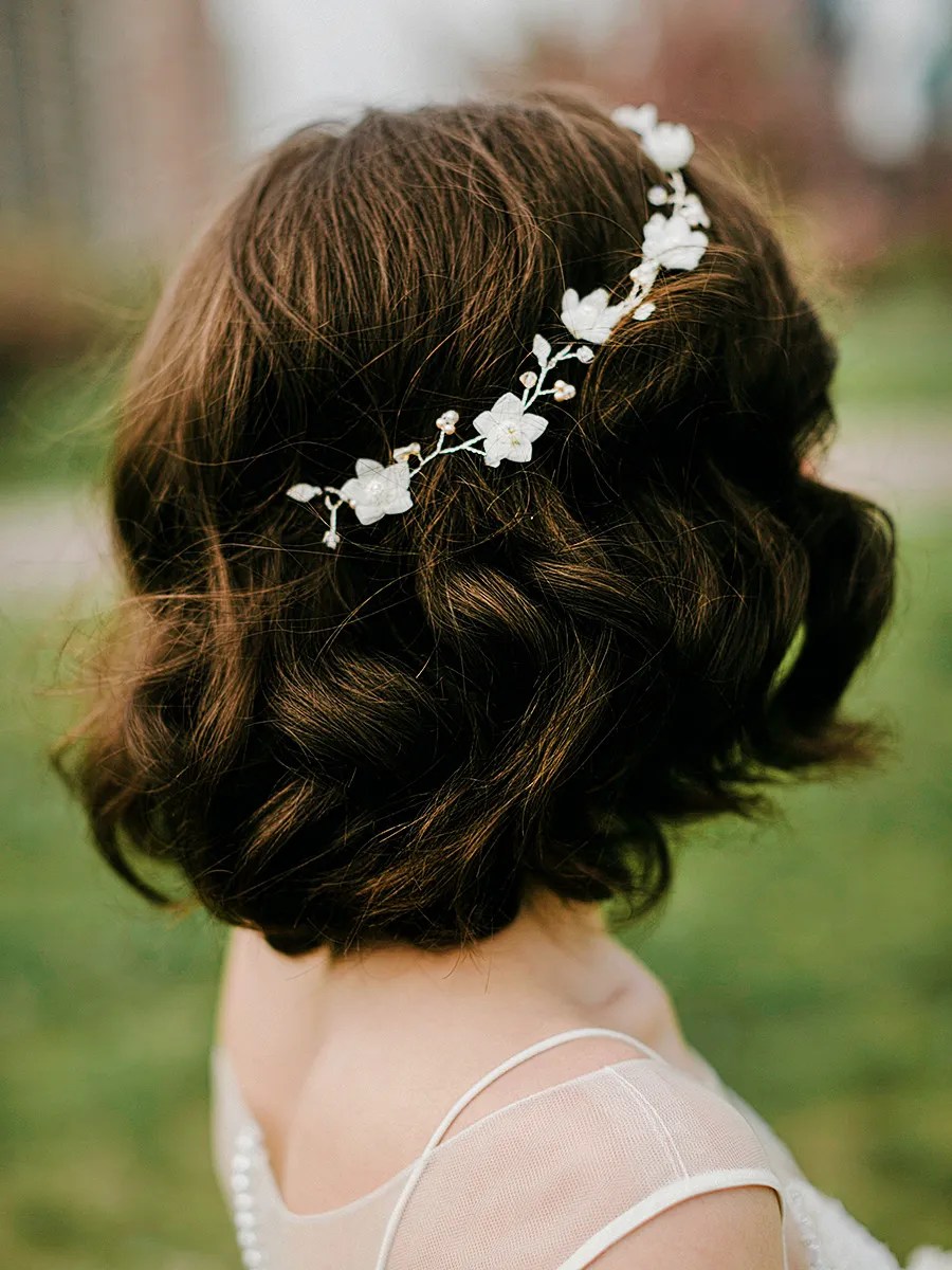 Short Hairstyles for Your Wedding Day