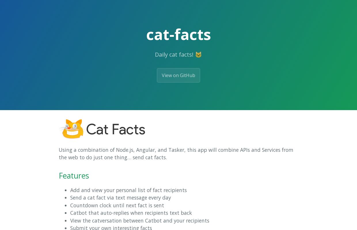 Cat Facts Api ApisList