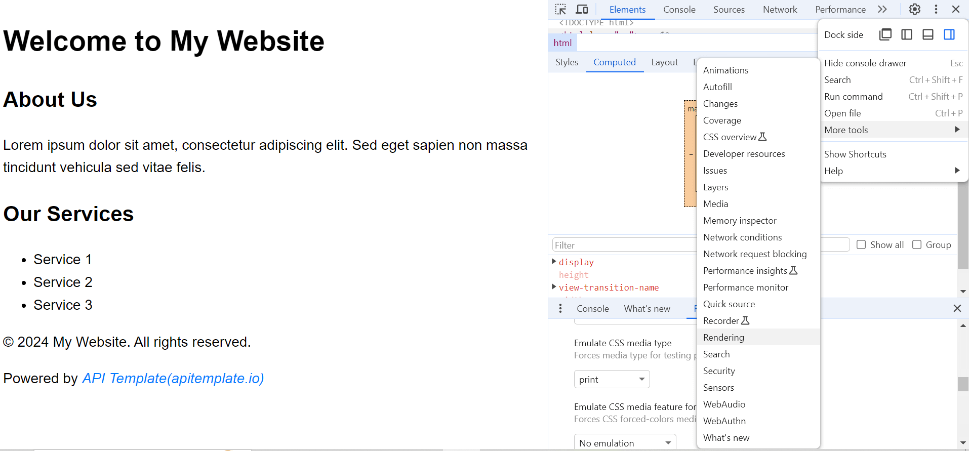 How to Create PrinterFriendly Pages with CSS APITemplate.io