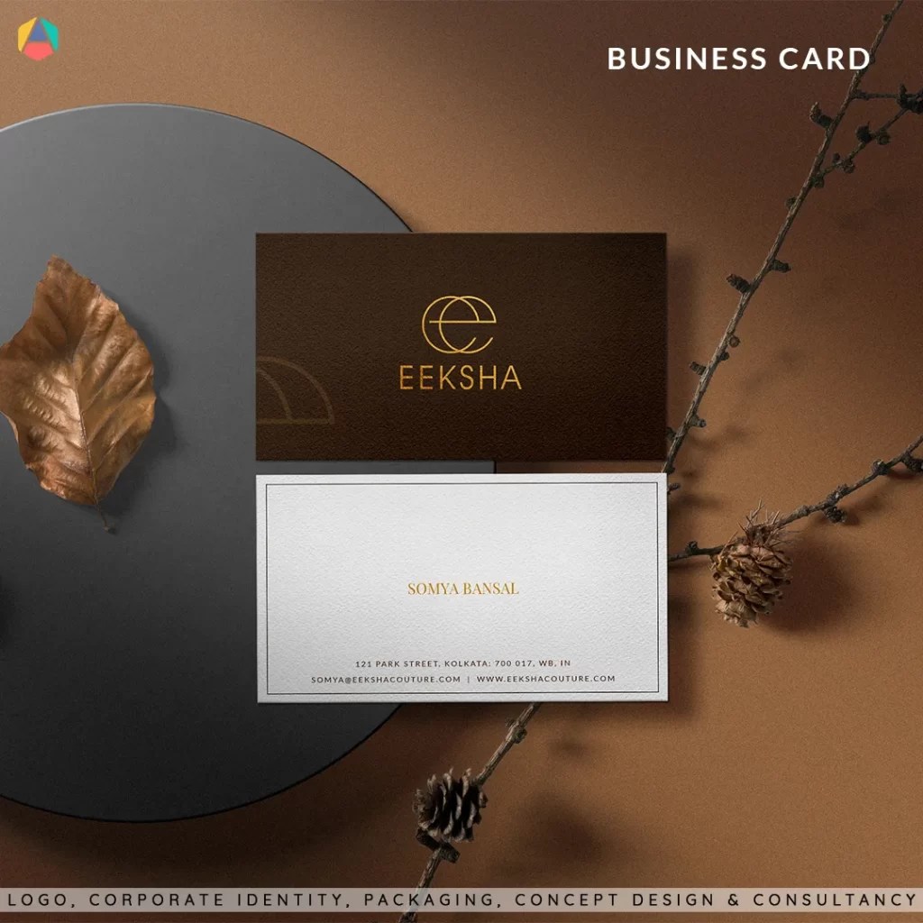 Crafting a Featherlight Legacy The Art of Eeksha Couture's Logo Design