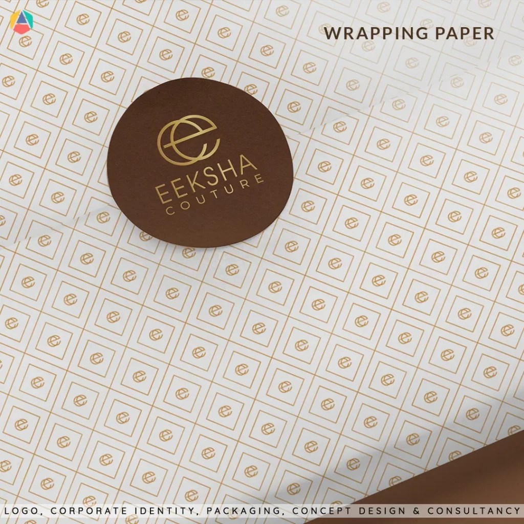 Crafting a Featherlight Legacy The Art of Eeksha Couture's Logo Design