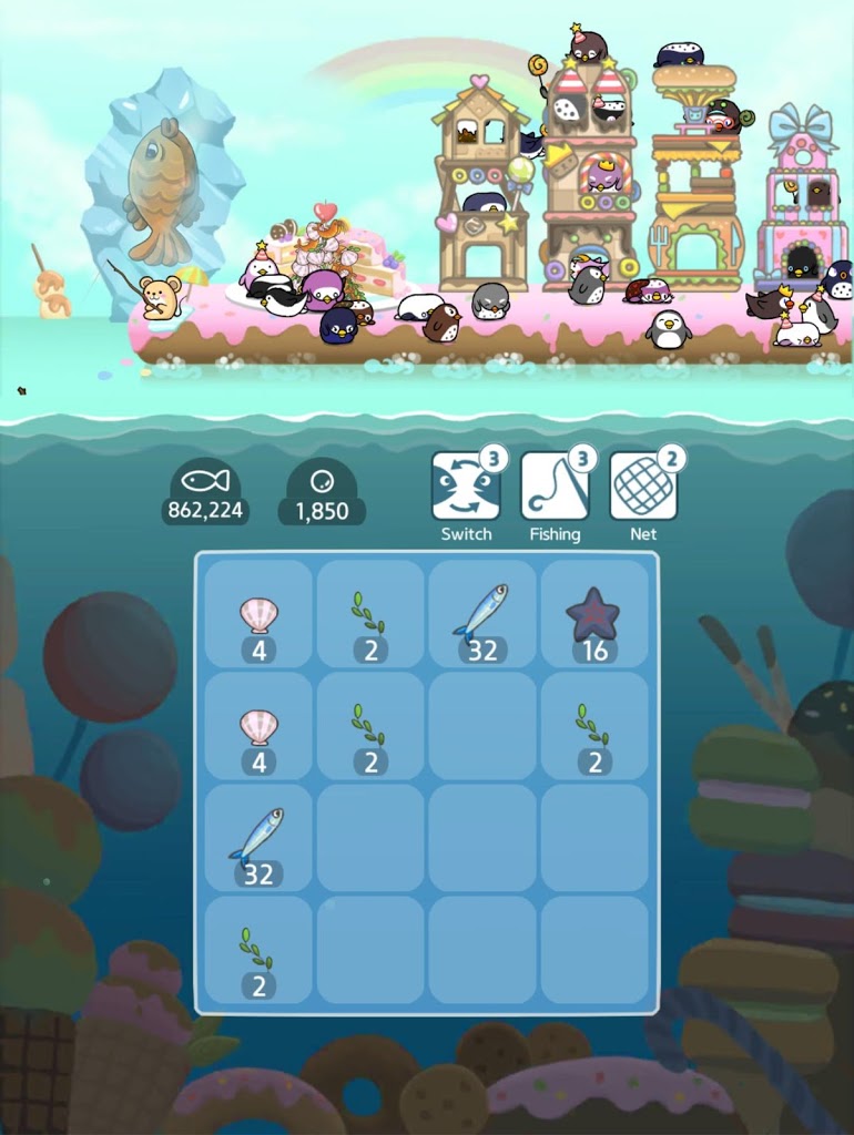 Download 2048 Penguin Island Offline Puzzle, Merge Number 1.1.0 APK