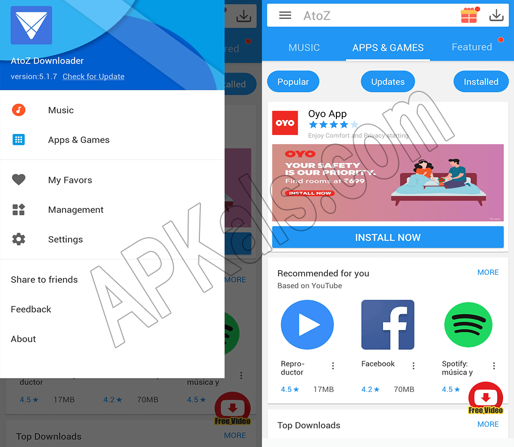 AIO Downloader v5.1.9 (AtoZ Downloader) Download For Android