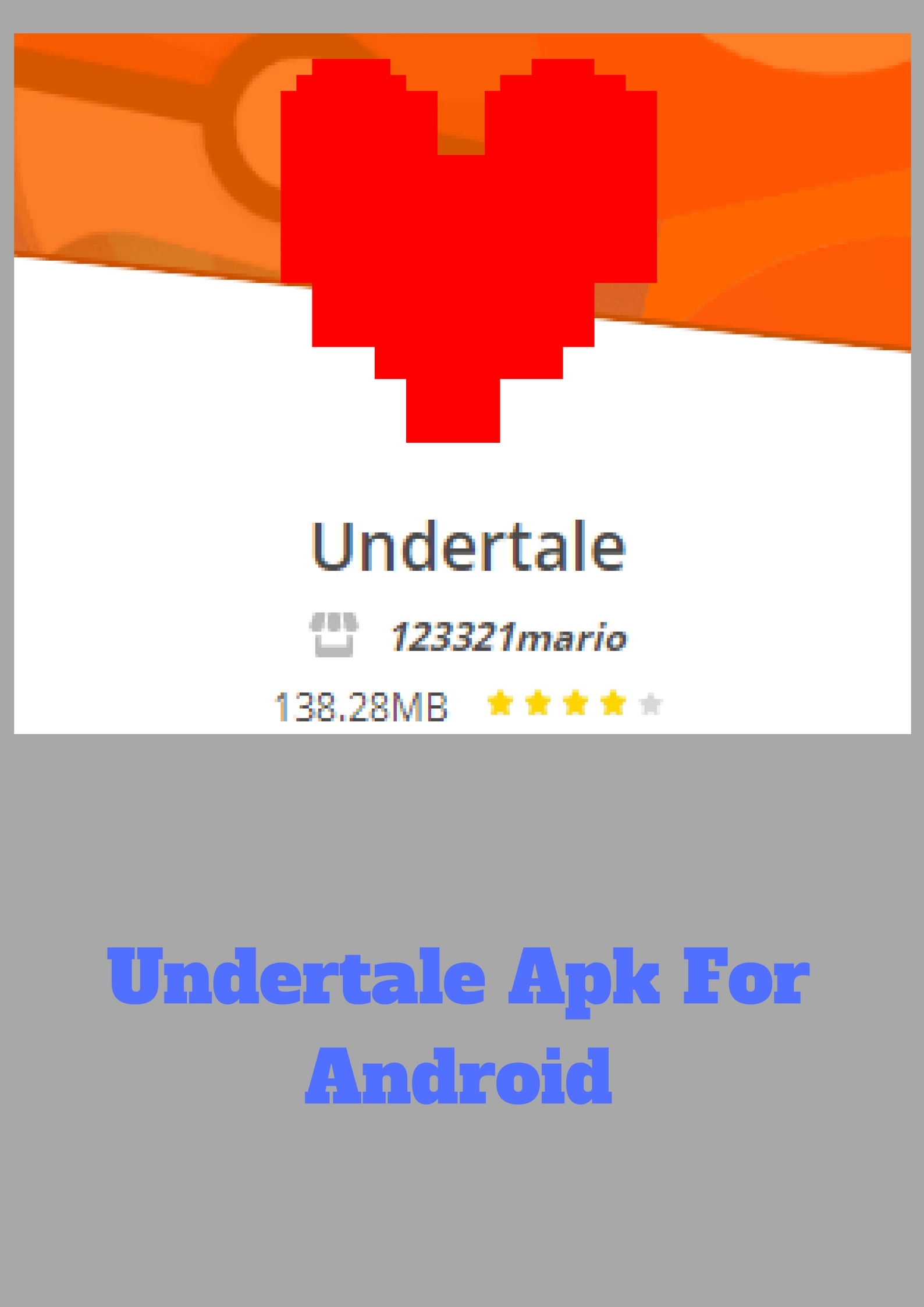 [Download] Undertale Apk [v1.0] For Android 2.3+