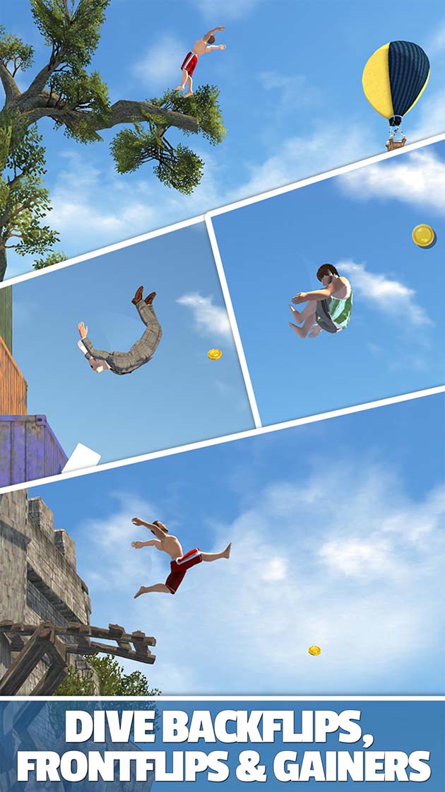 Flip Diving MOD APK 3.8.20 (Unlimited Money) for Android
