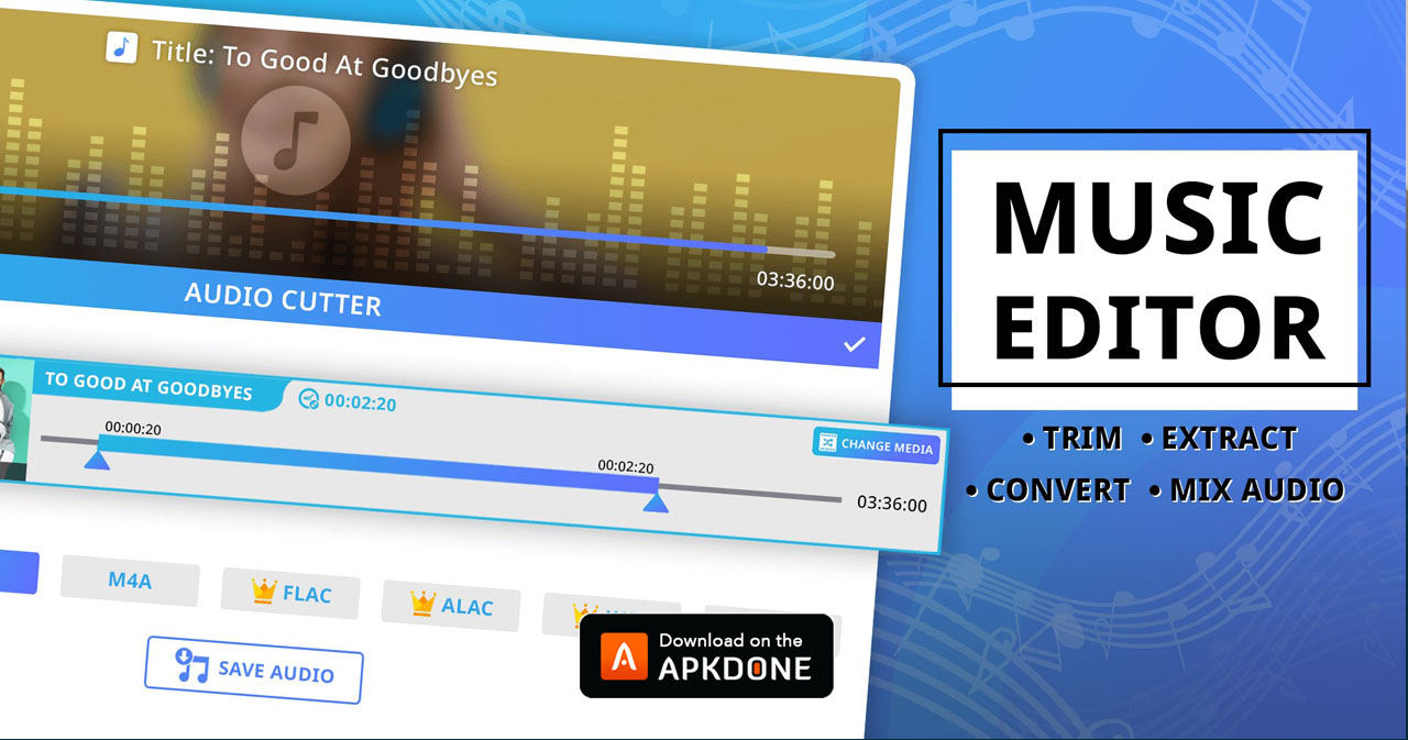 Music Editor MOD APK 5.5.3 Download (Unlocked) free for