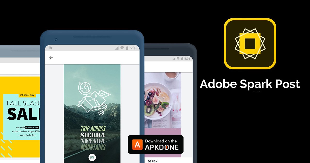 Adobe Spark Post MOD APK 6.7.0 Download (Premium) free for