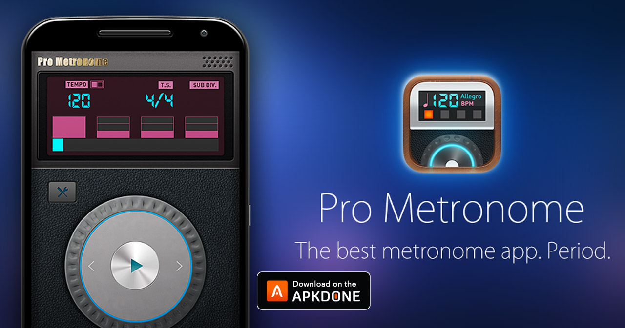 Pro Metronome MOD APK 1.0.3 Download (Unlocked) free for Android