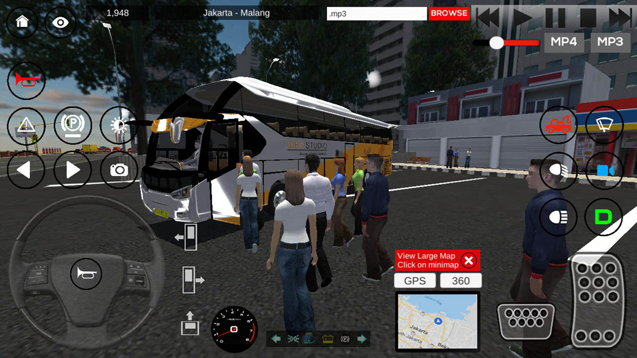 IDBS Bus Simulator MOD APK 6.1 (Unlimited Money)
