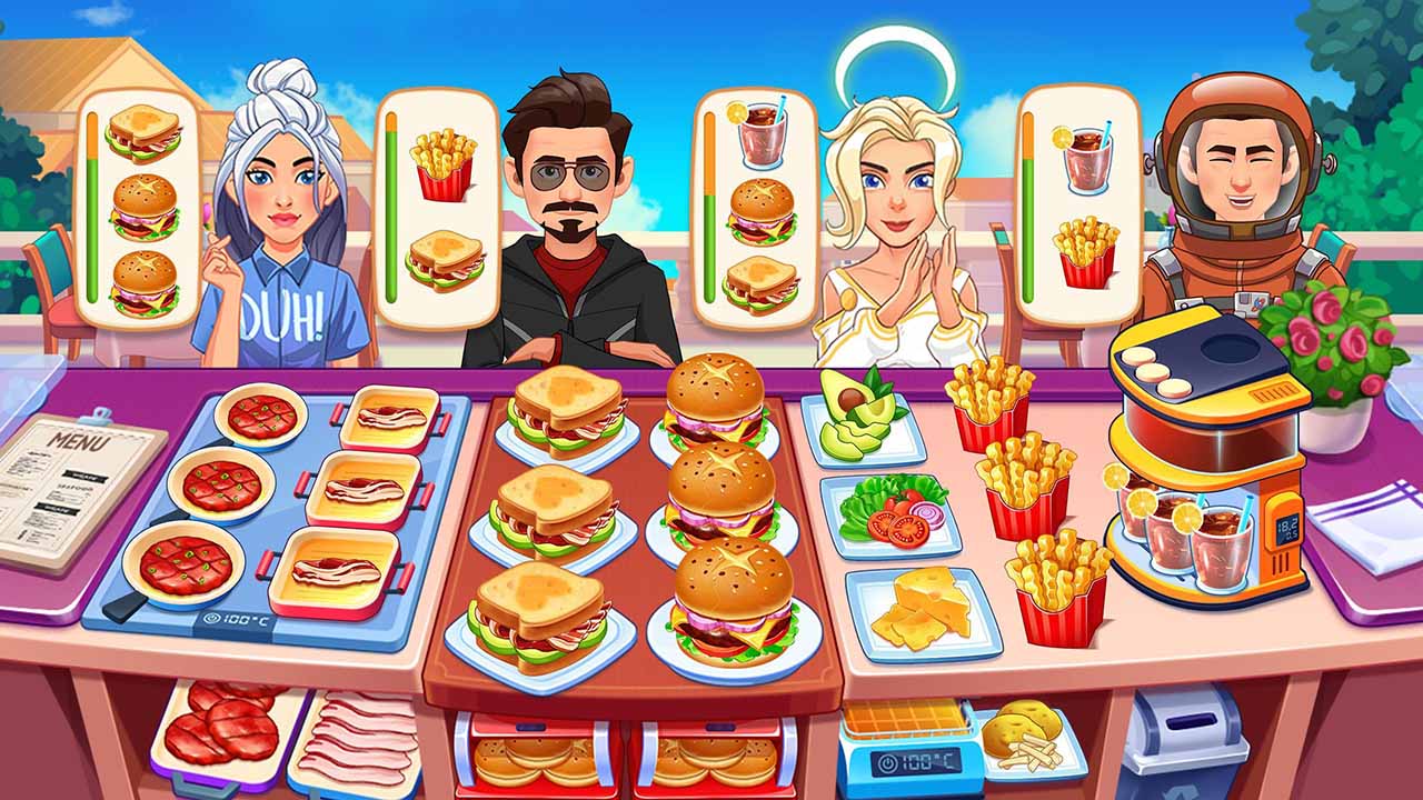 Cooking Dream MOD APK 5.15.138 (Unlimited Gems) Free APK Mod