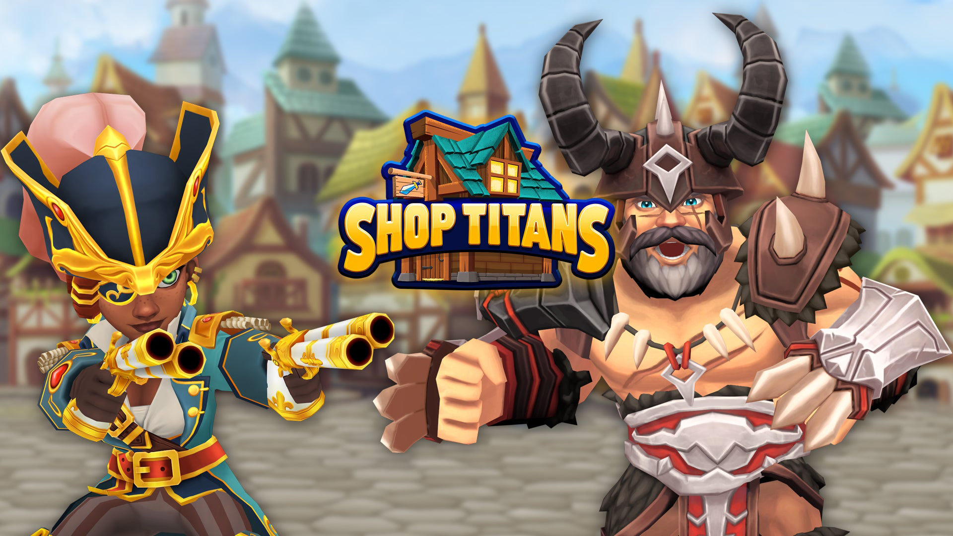 Shop Titans MOD APK 17.0.1 (Unlimited Gems) for Android