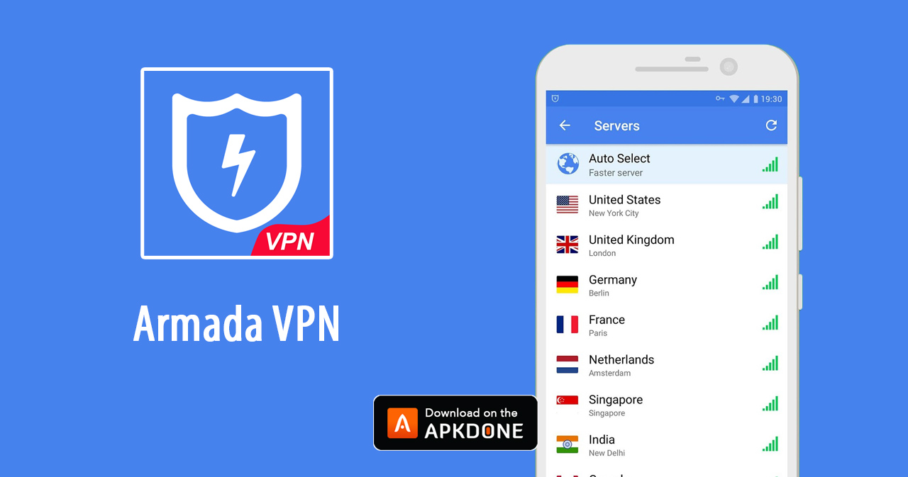 Armada VPN MOD APK 2.1.6 (AdFree) for Android