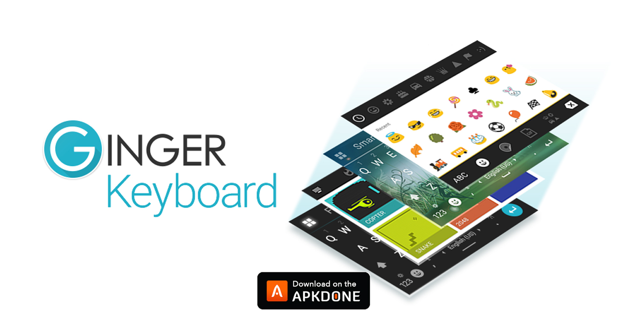 Ginger Keyboard MOD APK 9.8.5 (Premium Unlocked) for Android