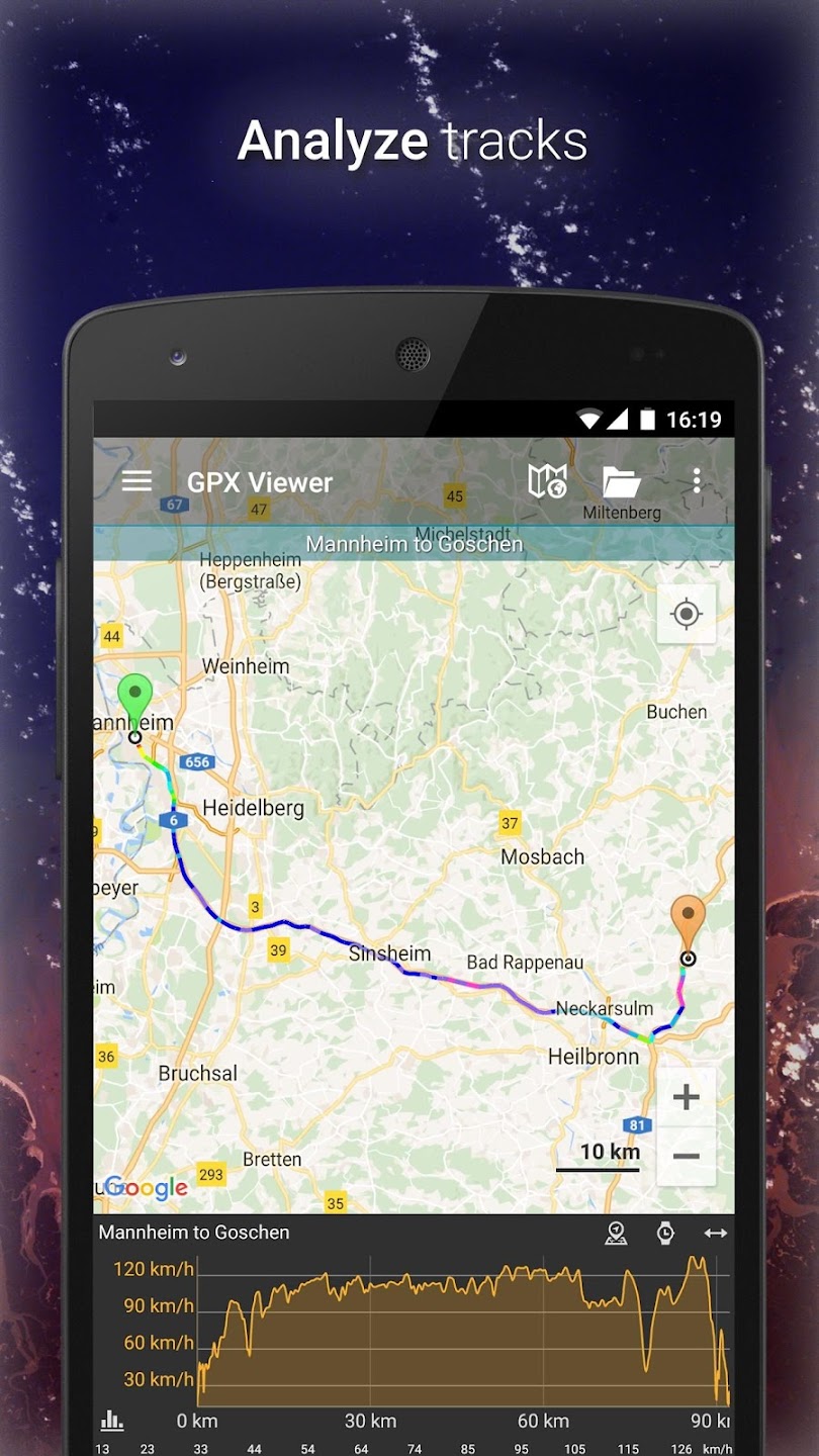 GPX Viewer PRO MOD APK 1.46.2 (Premium Unlocked) for Android
