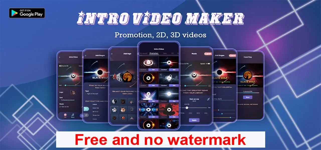 Intro Video Maker v2.6 MOD APK (Premium Unlocked)