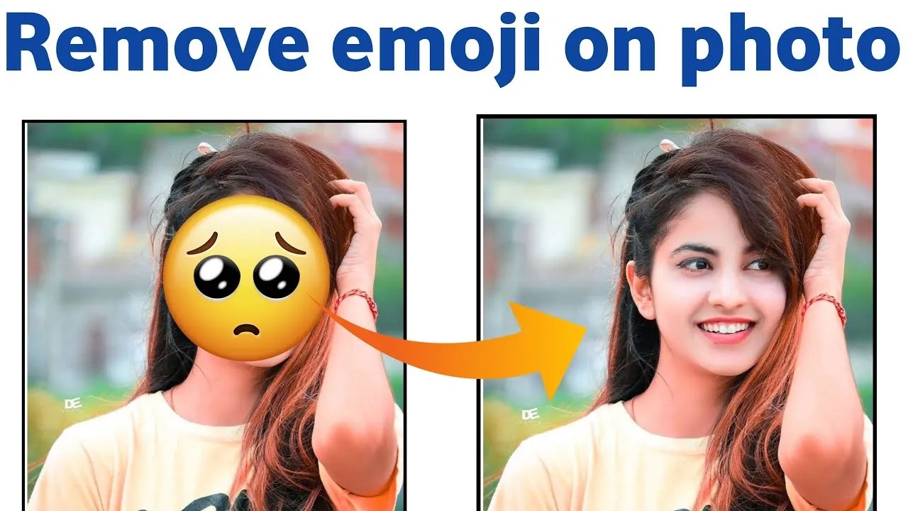 How to remove emoji on picture APKGUSA