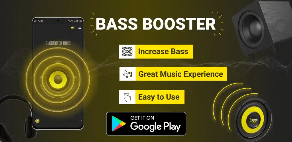 Subwoofer Bass Bass Booster MOD APK (Pro Unlocked) v3.5.5