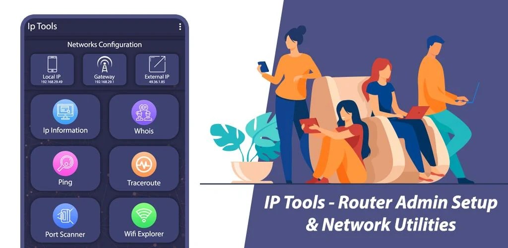 IP Tools Router Admin Setup MOD APK (Premium Unlocked) v1.15