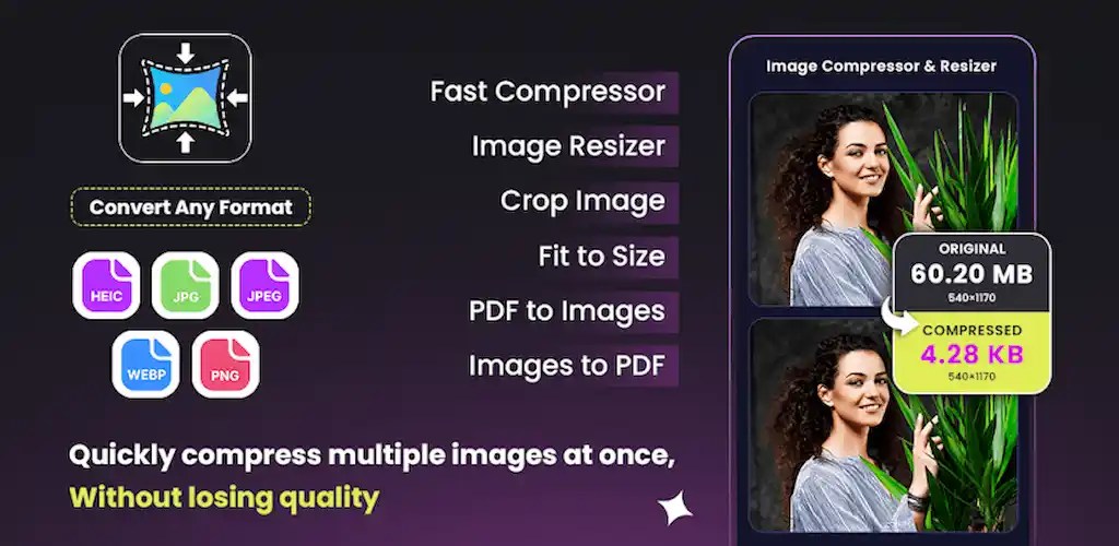 Image Compressor Resize Image MOD APK (Pro Unlocked) v5.6