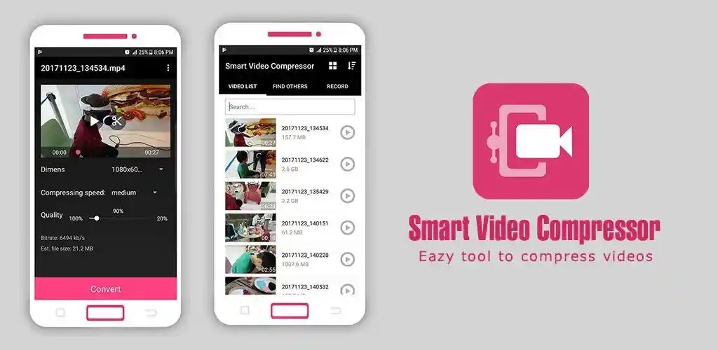 Smart Video Compressor MOD APK (Premium Unlocked) v2.3