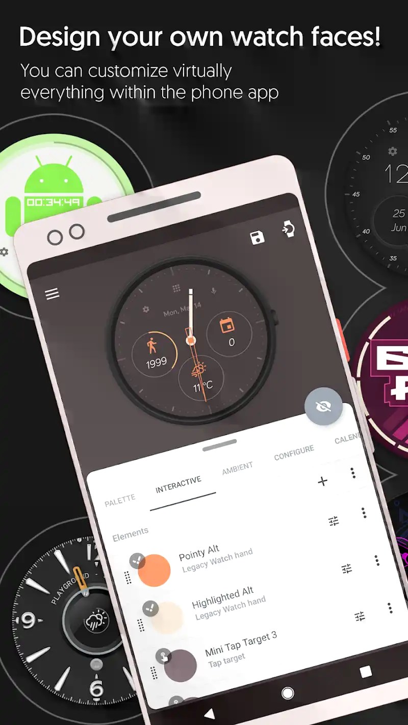 Watch Face Pujie Black APK (Paid/Full) v6.0.24