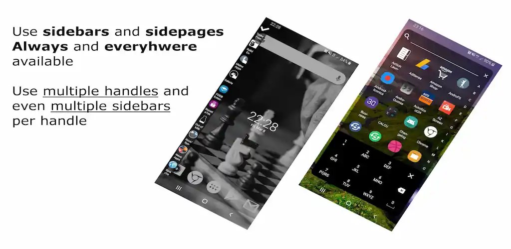 Everywhere Launcher Sidebar 2.39 MOD APK (Pro Unlocked)