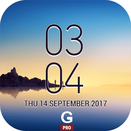 Galaxy Note8 Digital Clock Widget Pro APK (Paid) v1.0.6