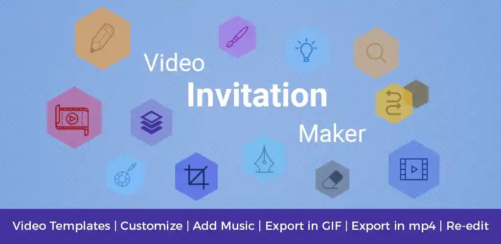 Video Invitation Maker MOD APK (Pro Unlocked) v53.0