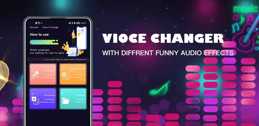 Magic Voice Changer MOD APK (Pro Unlocked) v2.1.6
