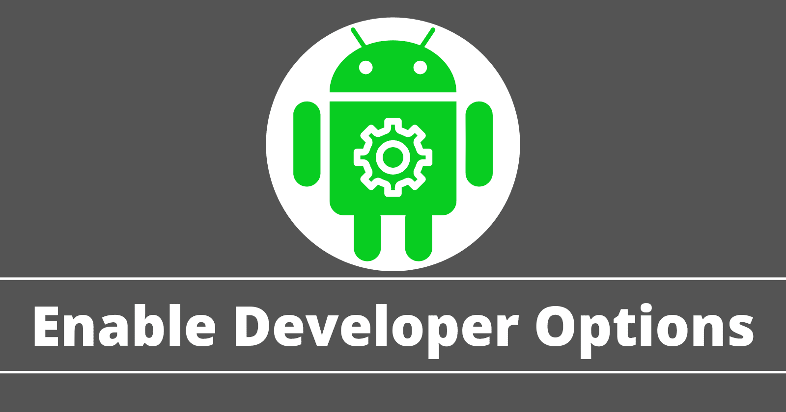 How to Enable Developer options in Android Phones ApkMuz