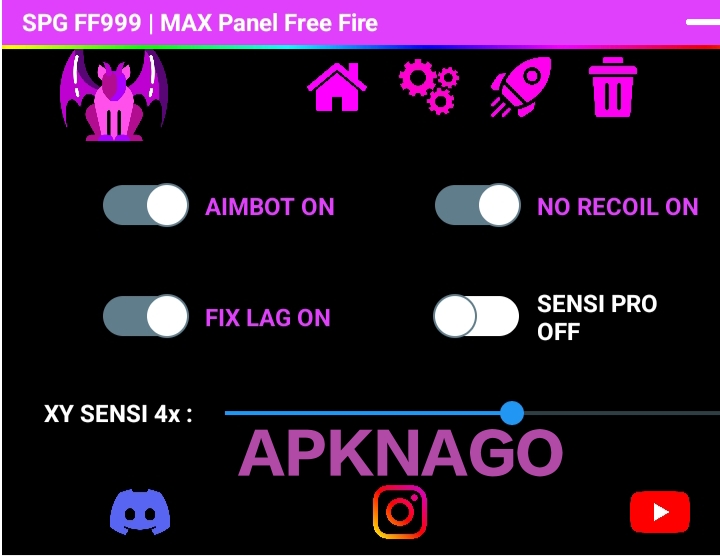 SPG FF999 Injector APK [SPG Max Panel Free Fire] to Download
