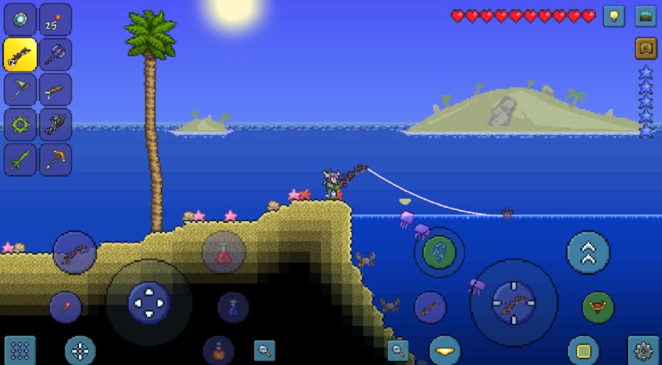 Download Terraria (MOD free crafting) v1.4.4.9.5 APK for android