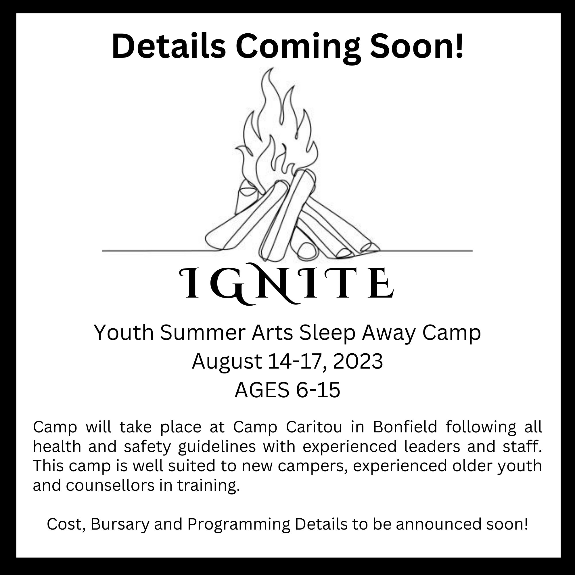 Ignite Youth Art Camp Nick's Place For Us