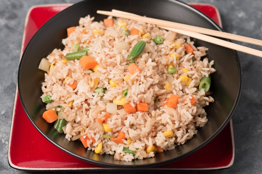 Easy Vegan Fried Rice A Plantiful Path